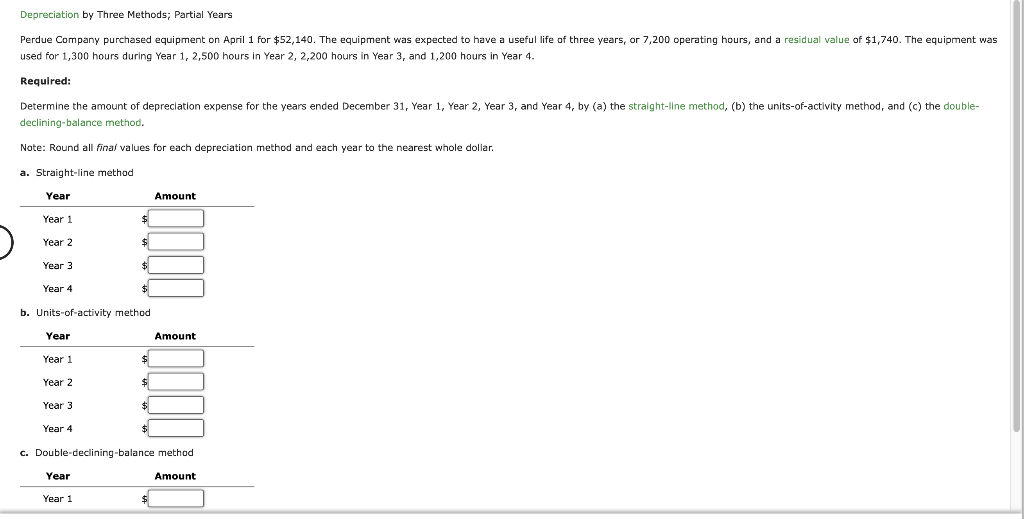 8 for $397,600. The equipment was expected to have a useful life