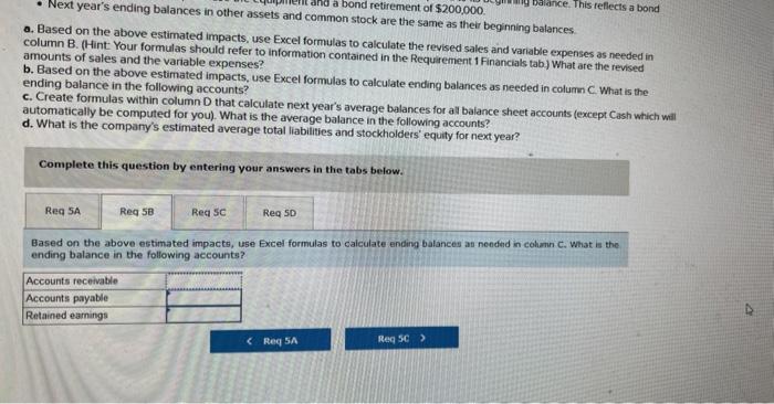 a merchandiser that has provided the following balance sheet and income statement