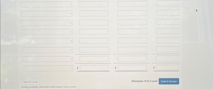 6 montha of 2020 , the following data are avallable 1. Sales