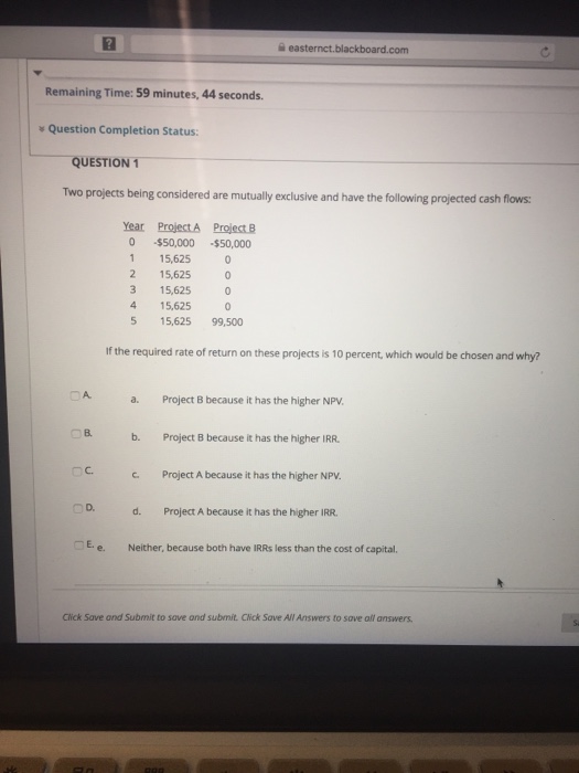  I need help with these 4 questions asap easternct blackboard.com Remaining