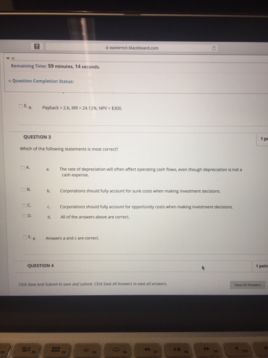 being considered are mutually exclusive and have the following projected cash flows: