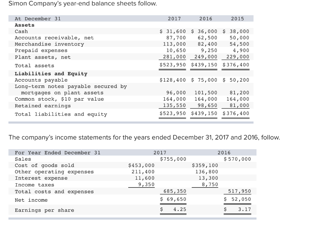 Choose Denominator: Return On Total Assets = | Return on total assets