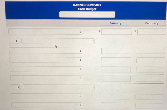 expects to have a cash balance of $54,450 on January 1, 2020.