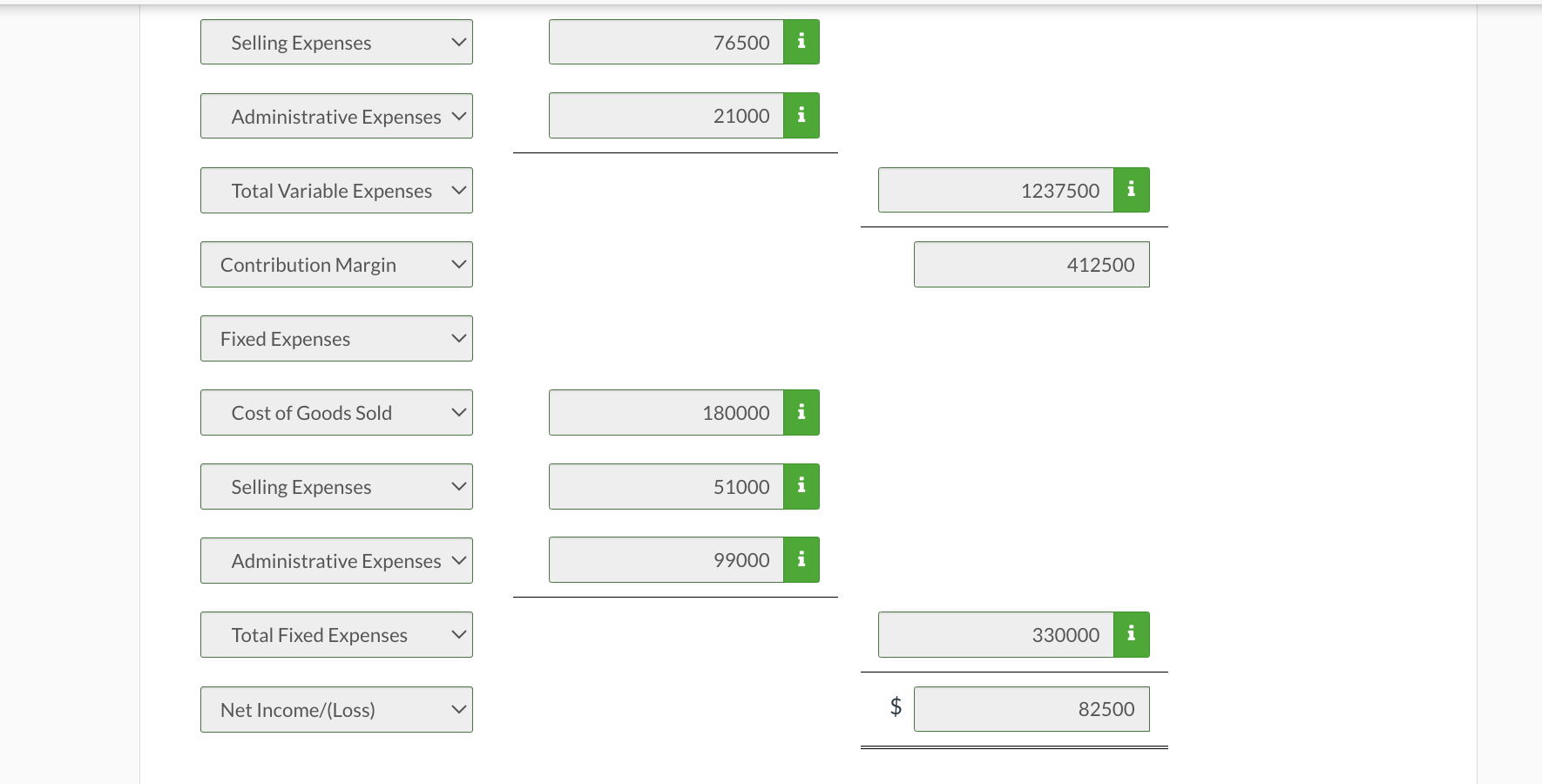cost per bottle to 3 decimal places, e.g. 0.251.) Variable cost per