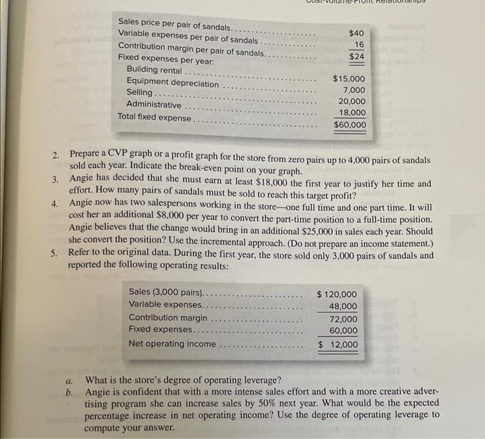 LO3-8] Angie Silva has recently opened The Sandal Shop in Brisbane, Australia,