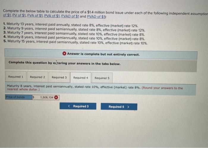  please help with Req 4 thank you Complete the below table