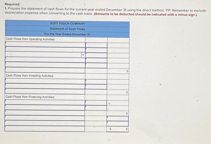 instructors. The company's comparative balance sheets and income statement are presented below,