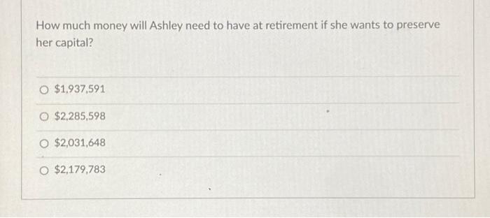 Based on her family history, she expects that she will live to