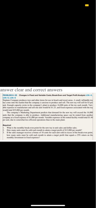  please write clear answers using a computer please not hand writing