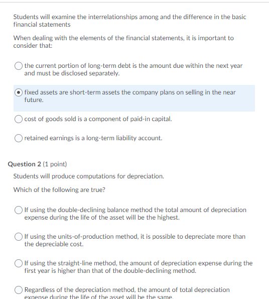 Students will examine the interrelationships among and the difference in the