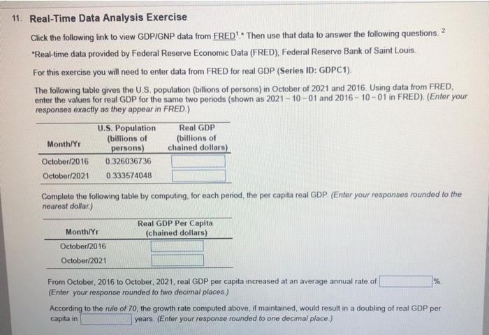 please please ans full pleaseeee 11. Real-Time Data Analysis Exercise Click the