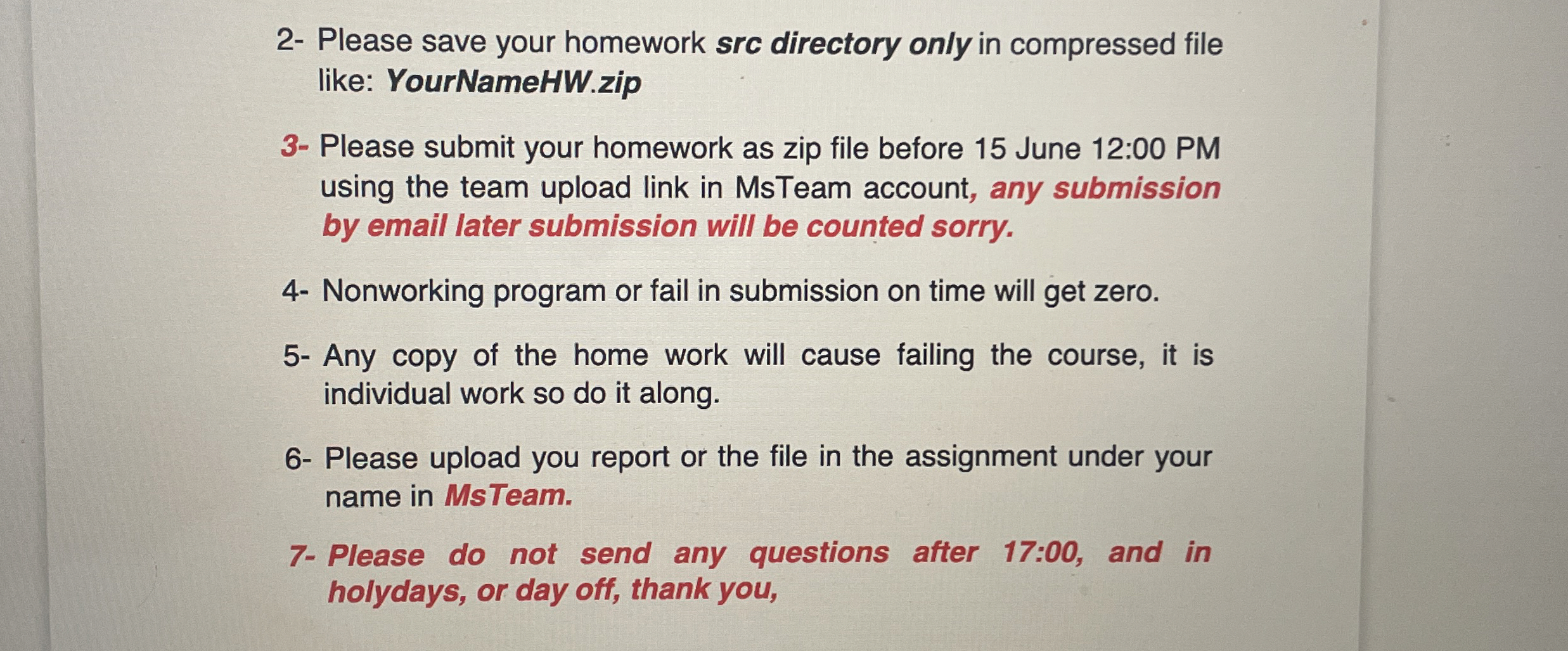  Project Description: You work is to design and implement an application