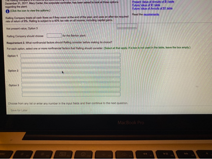 tax rate on will income, including capital gains Requirement 1. Calculate not