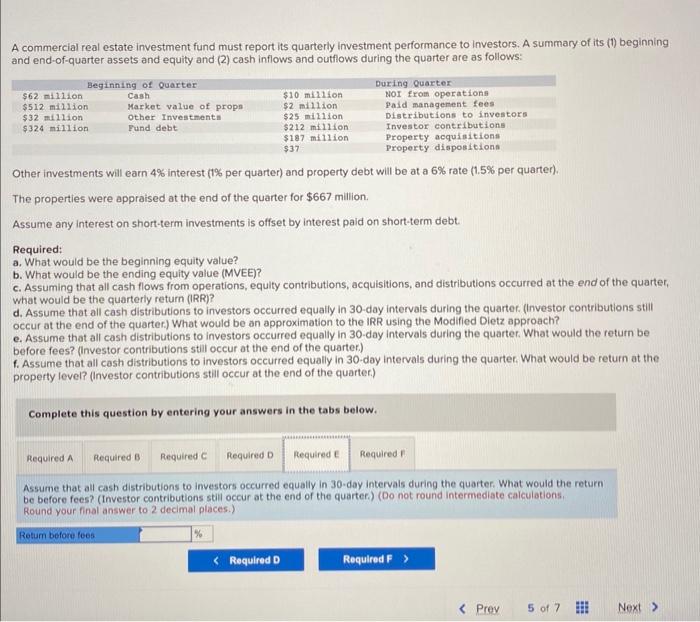 earn 4% interest (1\% per quarter) and property debt will be at