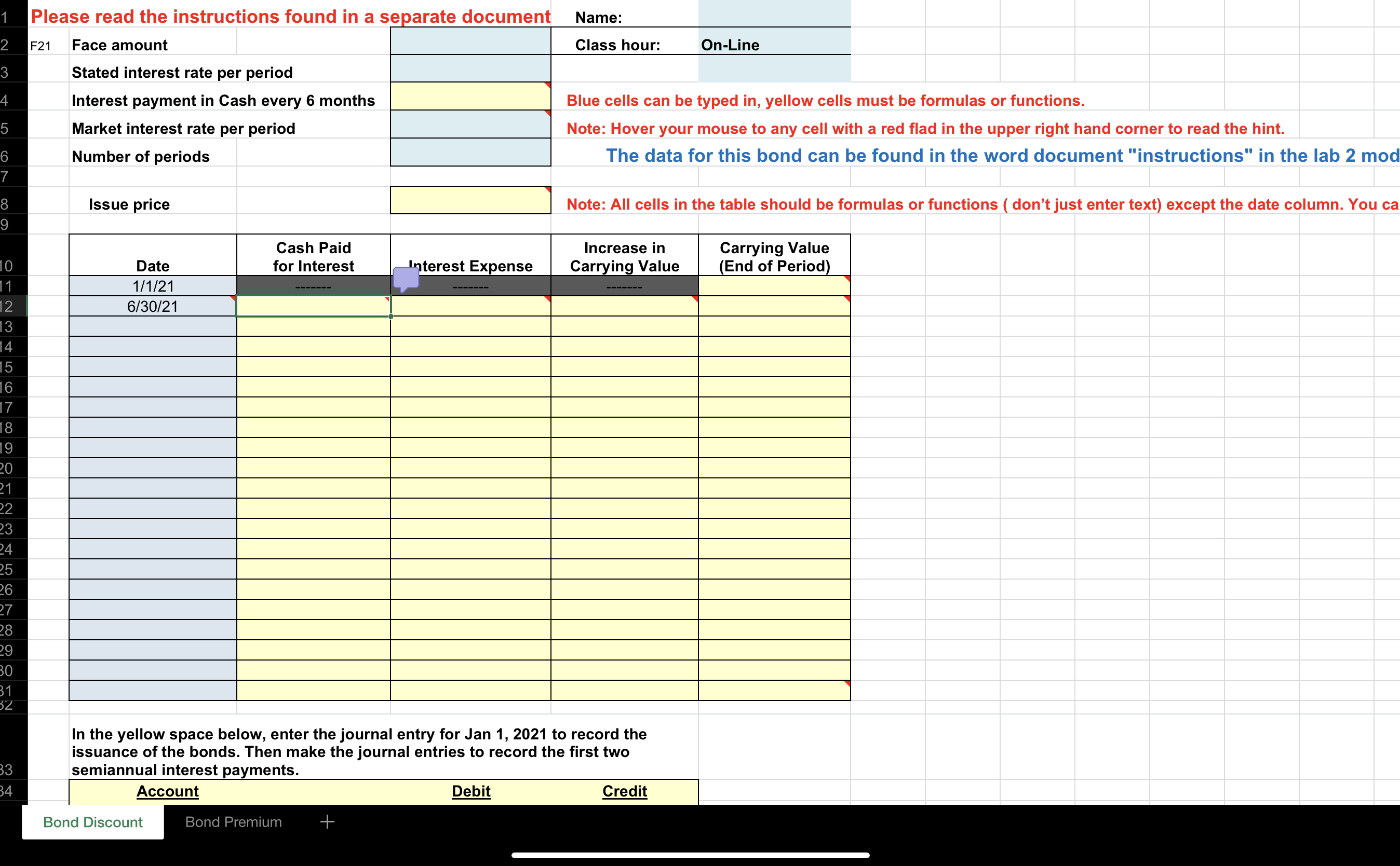 December 31, 2021 to record the second semiannual interest payment 6. Save