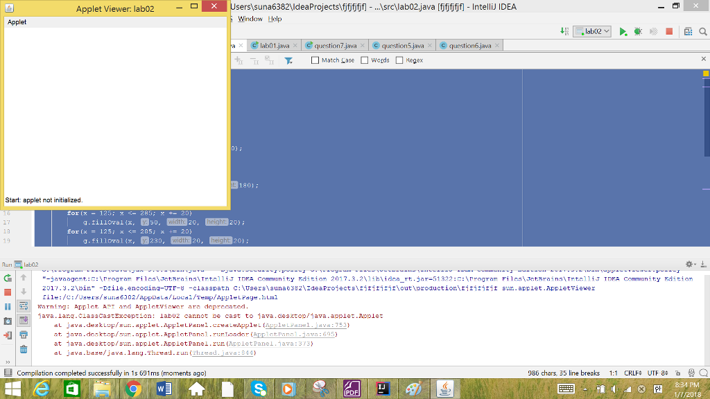 public class lab02 extends JPanel { public void paintComponent(Graphics g) { //background