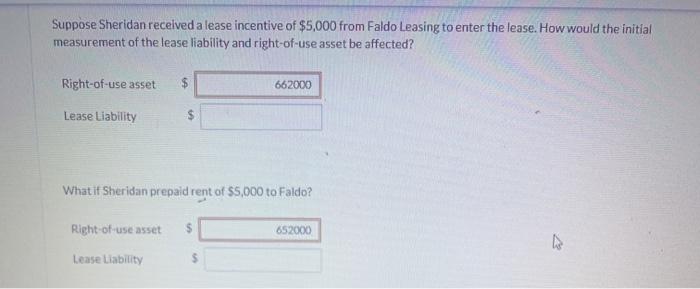 Liability Annual Lease Payment Plus GRV Lease Liability $ $ 657000 128534