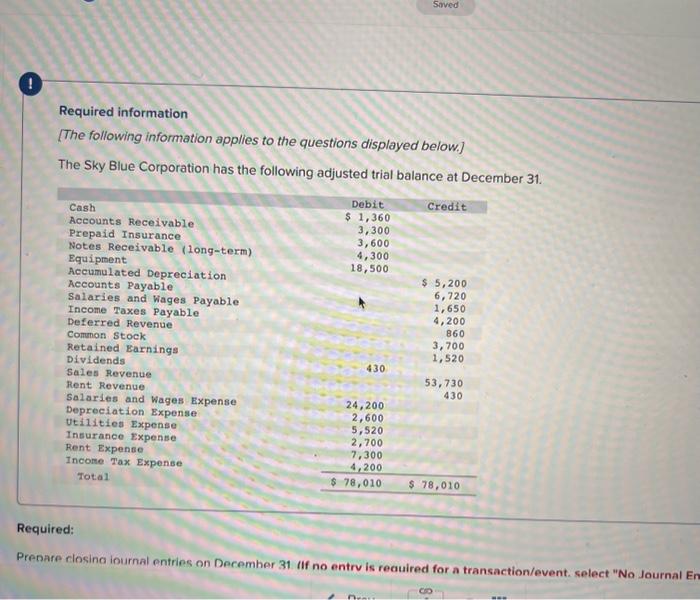  can you help me fill out this chart? Required information [The