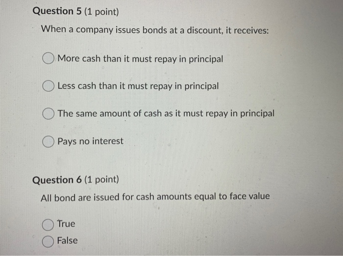financing is that: O equity financing involves borrowing money. O equity financing
