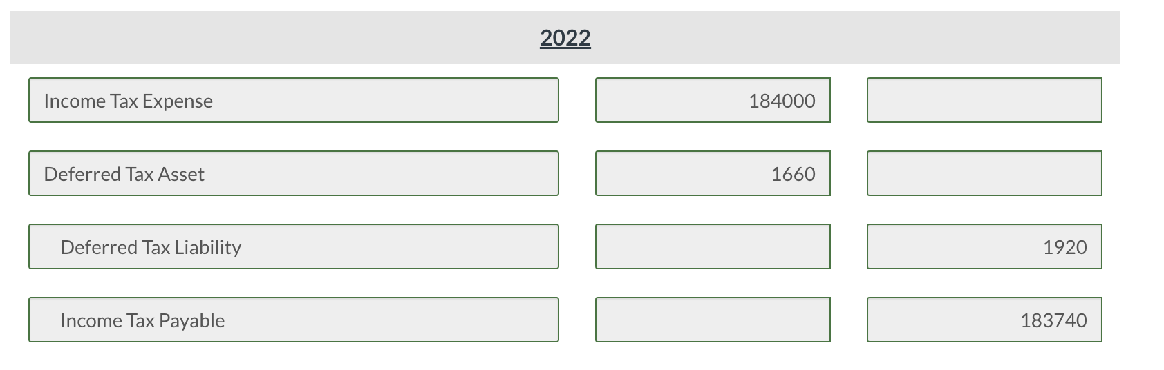years is 20%. Assuming there were no temporary differences prior to 2020