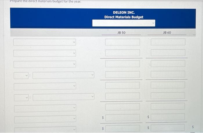 JB 50 and $364,000 for product JB 60 , and administrative expenses