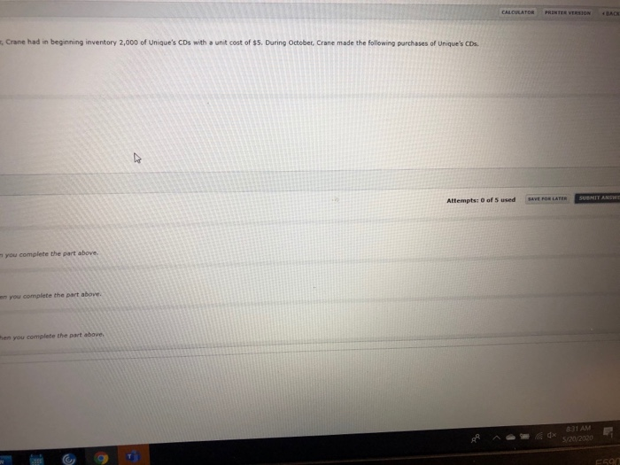 markets CDs of the performing artist Unique. At the beginning of October,