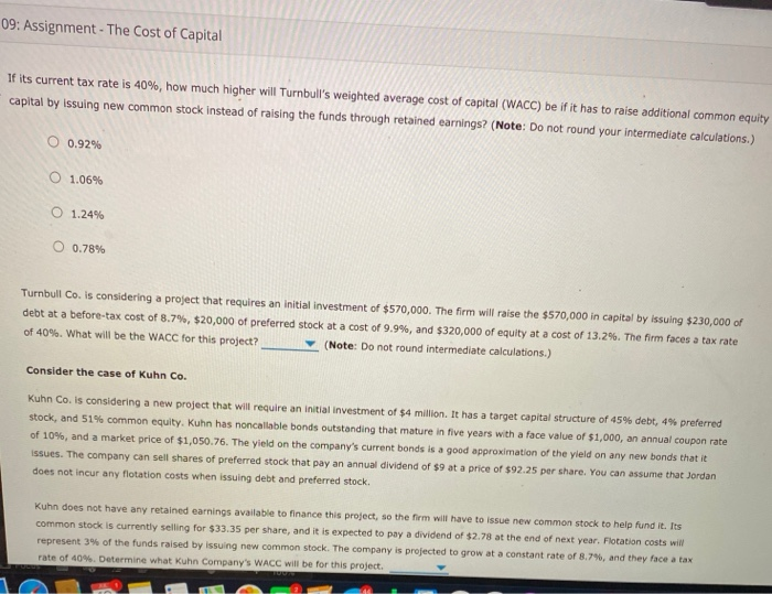 the discount rate to evaluate various capital budgeting projects. However, it is