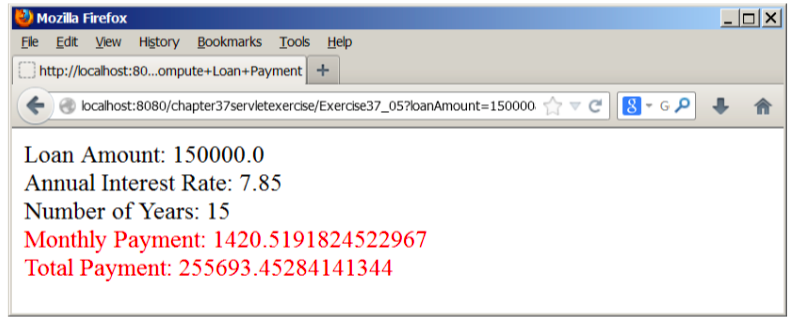 loan amount, interest rate, and number of years, as shown in Figure