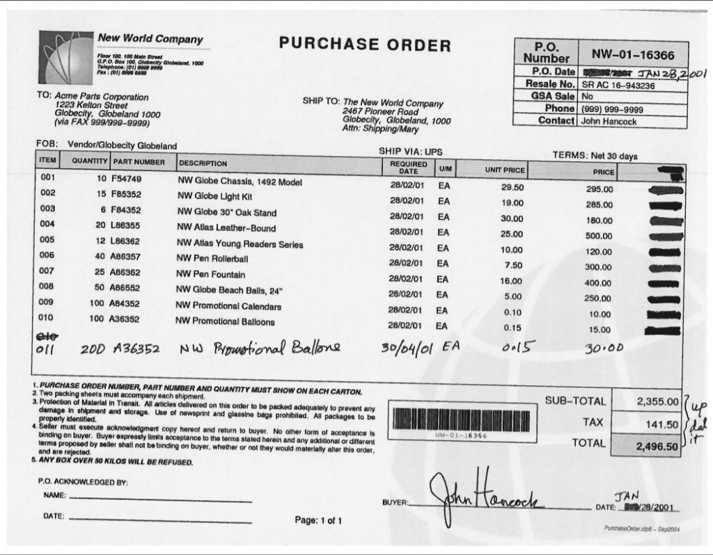 Database Management Systems 4850 Entity Relationship Diagram - ERD Design Purchase Order