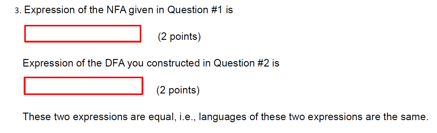 for state 0, state 1, state 4 and 0 below. (2 points)