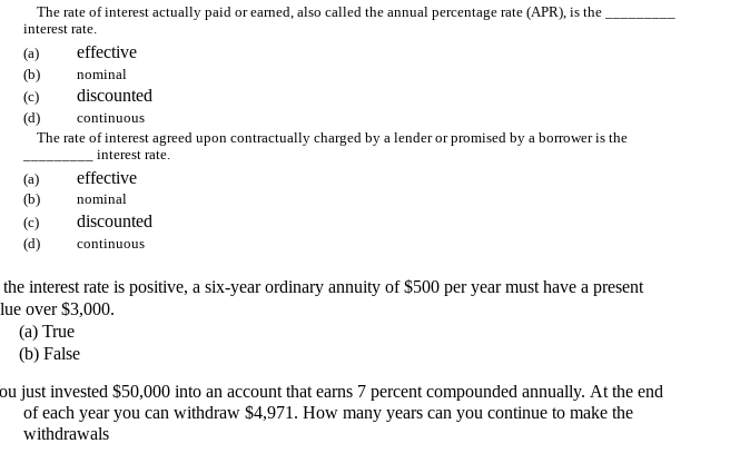 flows are assumed to be at the end of the time period