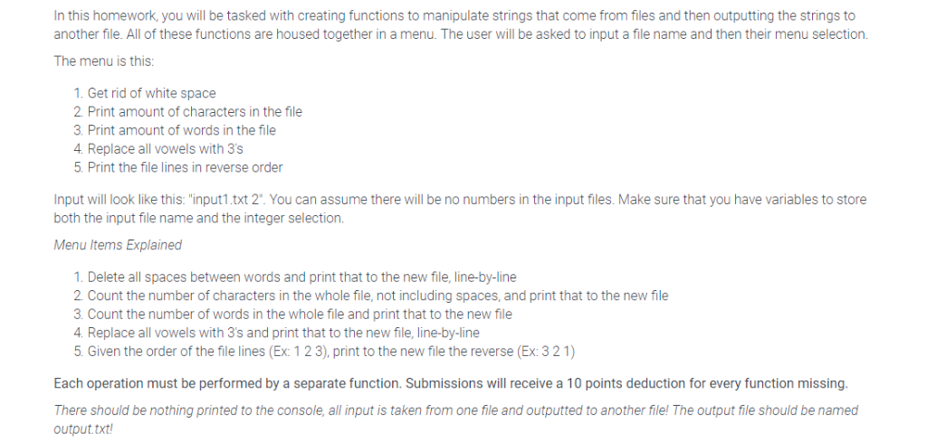C++: #include #include #include using namespace std; void firstmenu() { } int