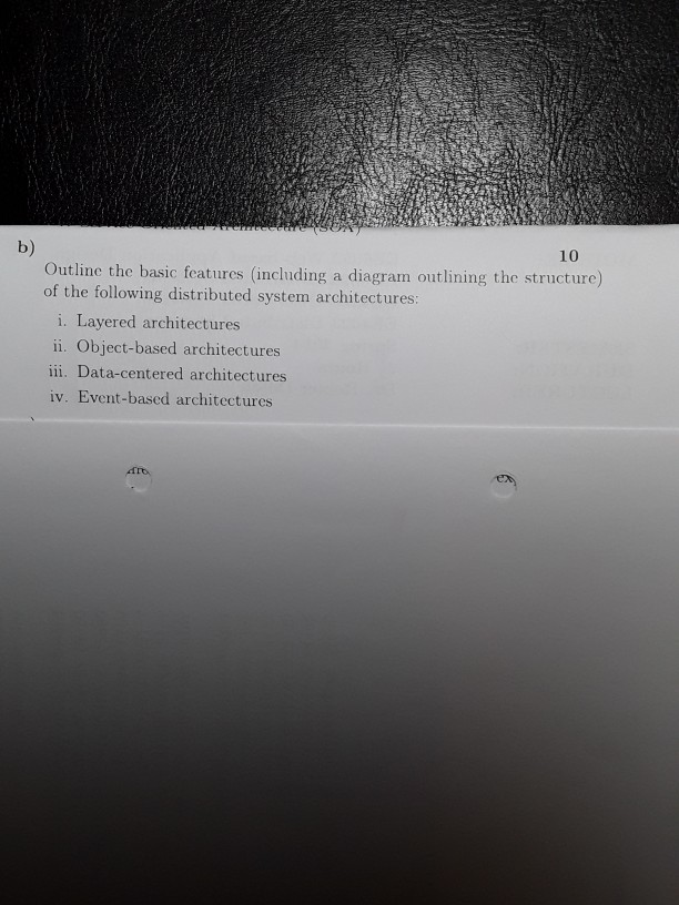 SEN ONS b) 10 Outline the basic features (including a diagram