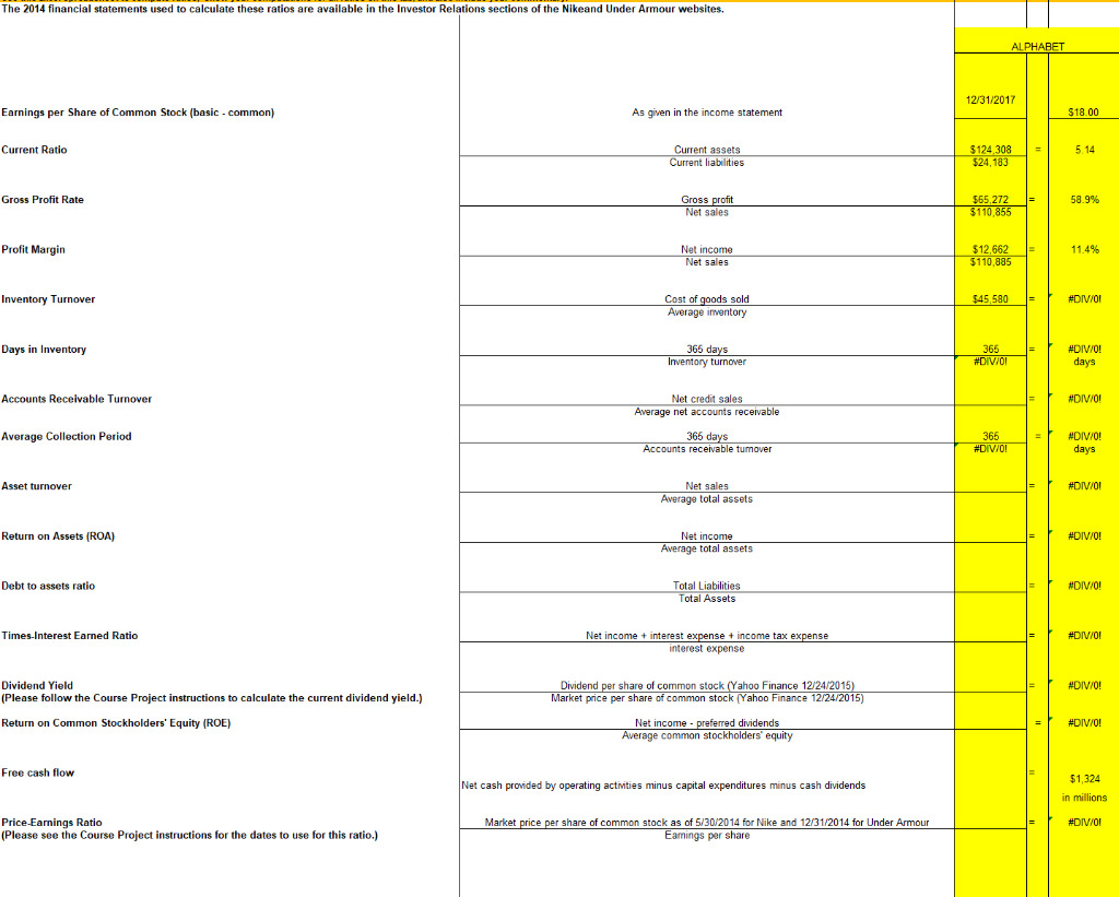 Please help to finish this spreadsheet, to finish the spreadsheet, need to