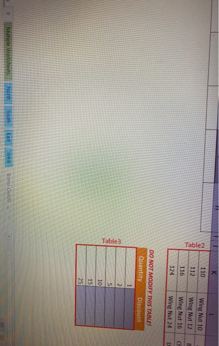 DO NOT MODIFY THIS TABLE! Years Bonus Seniority 13 Vacation/wks Vacation Employee