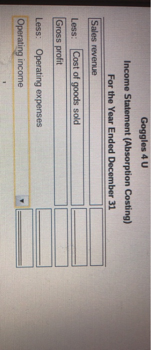 price... Variable manufacturing expense per unit Sales commission expense per unit Fixed