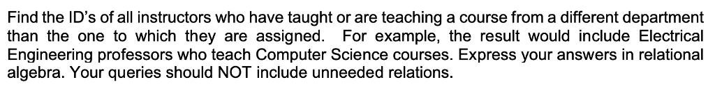 takes ID course id sec id semester ID name dept name tot_cred