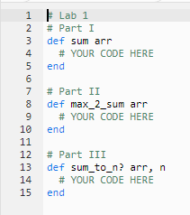 code that return the sum of the two largest elements of the