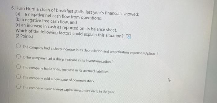  6. Hurri Hurri a chain of breakfast stalls, last year's financials