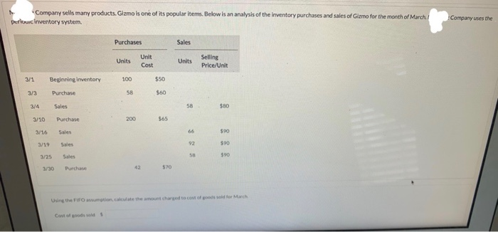  FIND USING FIFO LIFO AND WEIGHTED AVERAGE METHOD PLEASE SHOW WORK