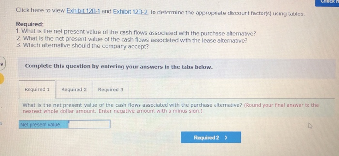 the area: Cost of new equipment and timbers Working capital required Annual