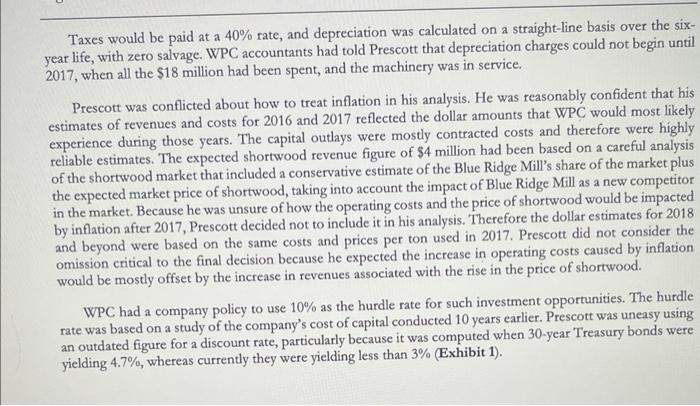 Revenue Cost of Goods Sold ( 75% S SG\&A ( 5% Sales)