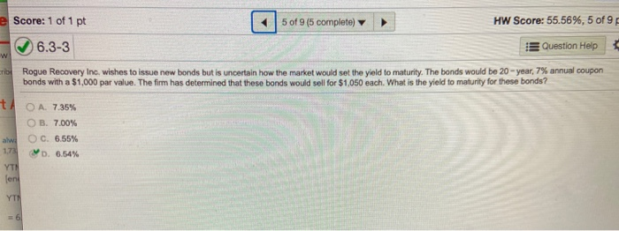 For this problem I used the approximate YTM formula and put the