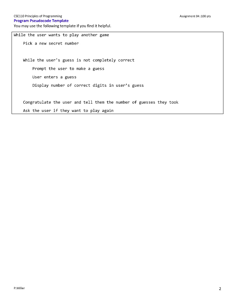 Mind You must work in alone on this assignment. Do not use