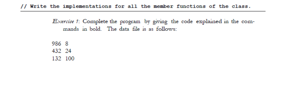 #include #include using namespace std; // This program declares a class called