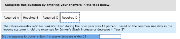 cells in the "Statement cells blank if there is no corresponding input