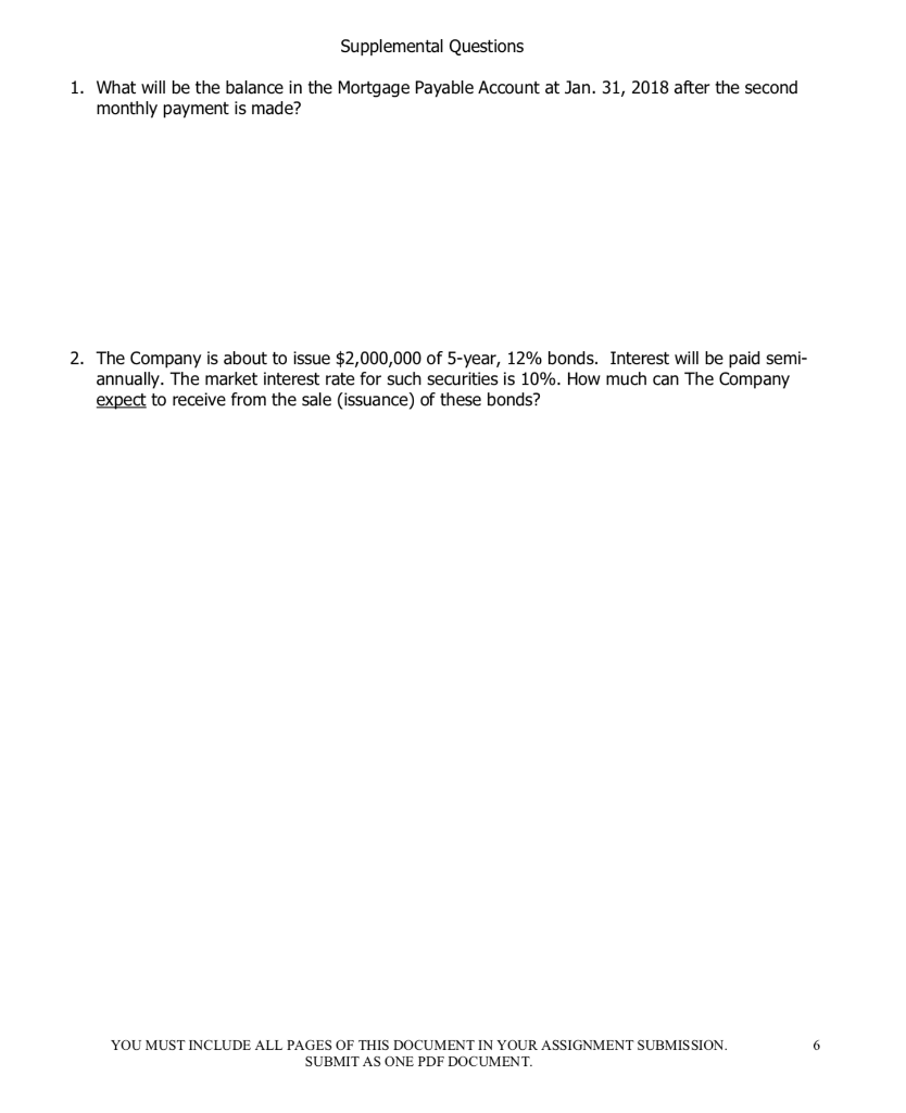 Interest Payable Unearned Revenue ST Note Payable 12,000 18,750 Mortgage Payable Bonds