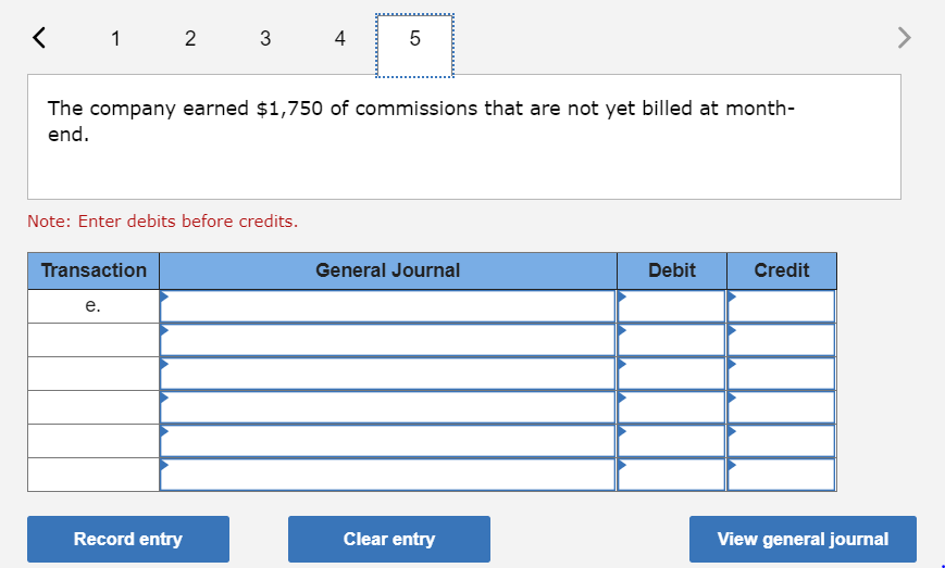 Retained Earnings 319 Dividends 405 Commissions Earned 612 Depreciation Expense-Computer Equip. 622