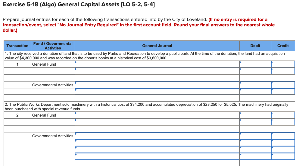 Need this done is less than 2 hours, please! Exercise 5-18