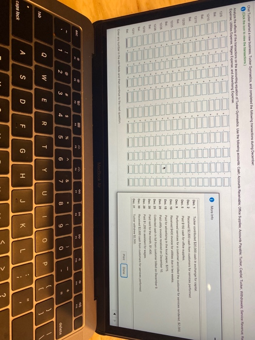 Chet Tucker and a new business. Tucker Gymnastics, and completed the blowing